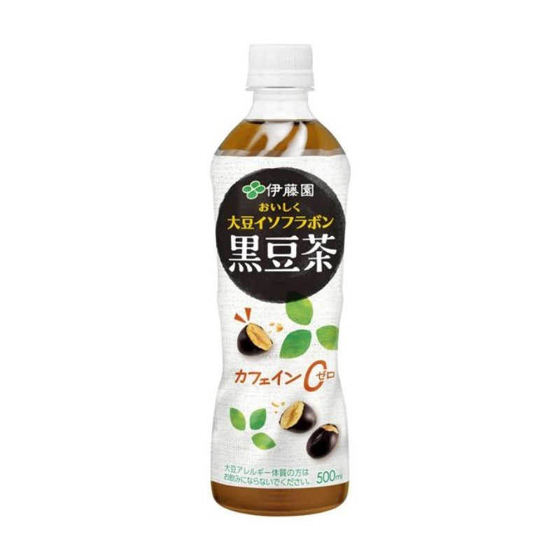 [送料無料][24本]伊藤園 おいしく大豆イソフラボン 黒豆茶　500ml　賞味期限2026.04.30【賞味期限間近】