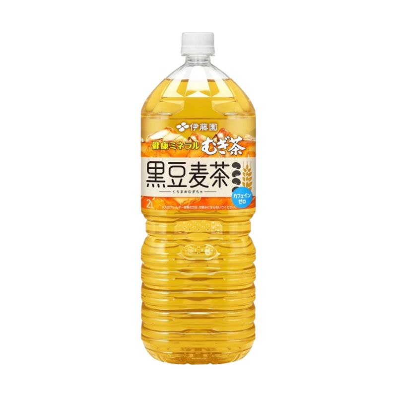 [送料無料][6本]伊藤園 健康ミネラルむぎ茶 黒豆麦茶　2L　賞味期限2026.08.31【賞味期限間近】