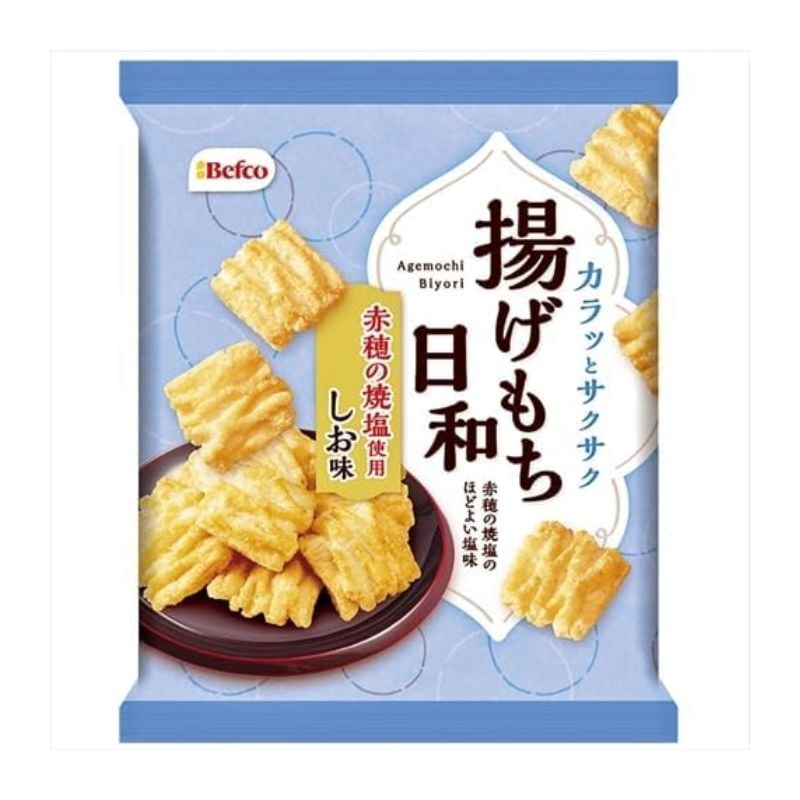 [4個]栗山米菓 揚げもち日和 しお味　65g　賞味期限2026.09.01