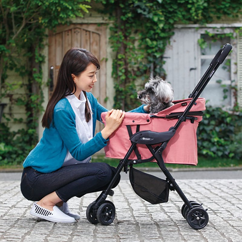 コンビ社製 ペットカート コムペット ミリミリライト レイクブルー