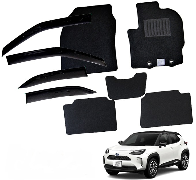 TOYOTA ECHO 前期 フロアマット＆バイザー TOYOTA ECHO 前期 フロアマット＆バイザー TOYOTA ECHO 前期