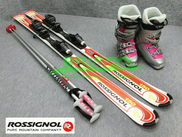 3004☆ﾛｼﾆｮｰﾙ EDGE 150㎝☆Aｾｯﾄ/商品限定ﾚﾝﾀﾙ #シーズンレンタル