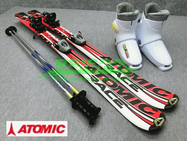 1151☆ｱﾄﾐｯｸ RACE GXR 120cm☆Sｾｯﾄ/商品限定ﾚﾝﾀﾙ #シーズンレンタル