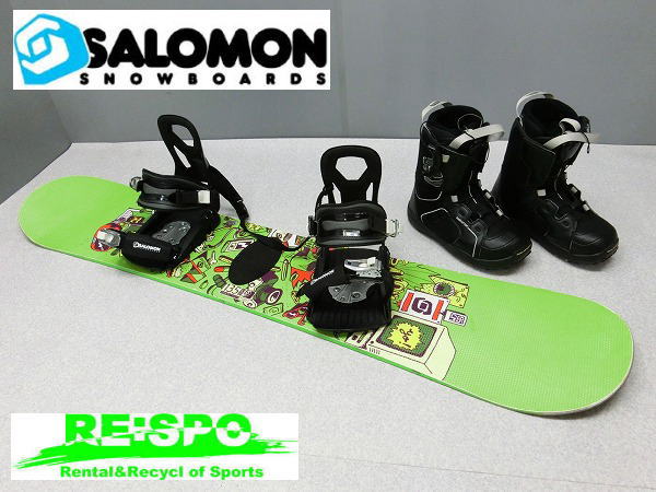 2006☆ｻﾛﾓﾝ GRN 130㎝☆Sｾｯﾄ/商品限定ﾚﾝﾀﾙ #シーズンレンタル