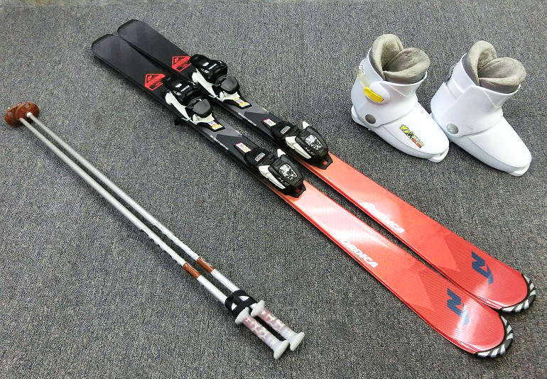 ノルディカ ジュニア ツインチップスキー 128cm ノルディカ