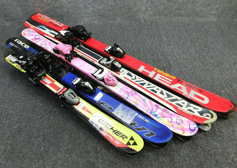 カザマ KAZANA キッズスキーセット 板100cm ブーツ23cm K2