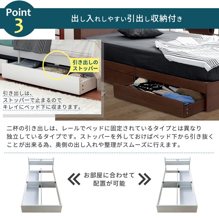 �٥å�/���󥰥�٥å�/Stina /���٤�ե졼�५�顼/�ۥ磻�ȥޥåȥ쥹�դ�/����̵��/��������Ω��/A0287L-ST