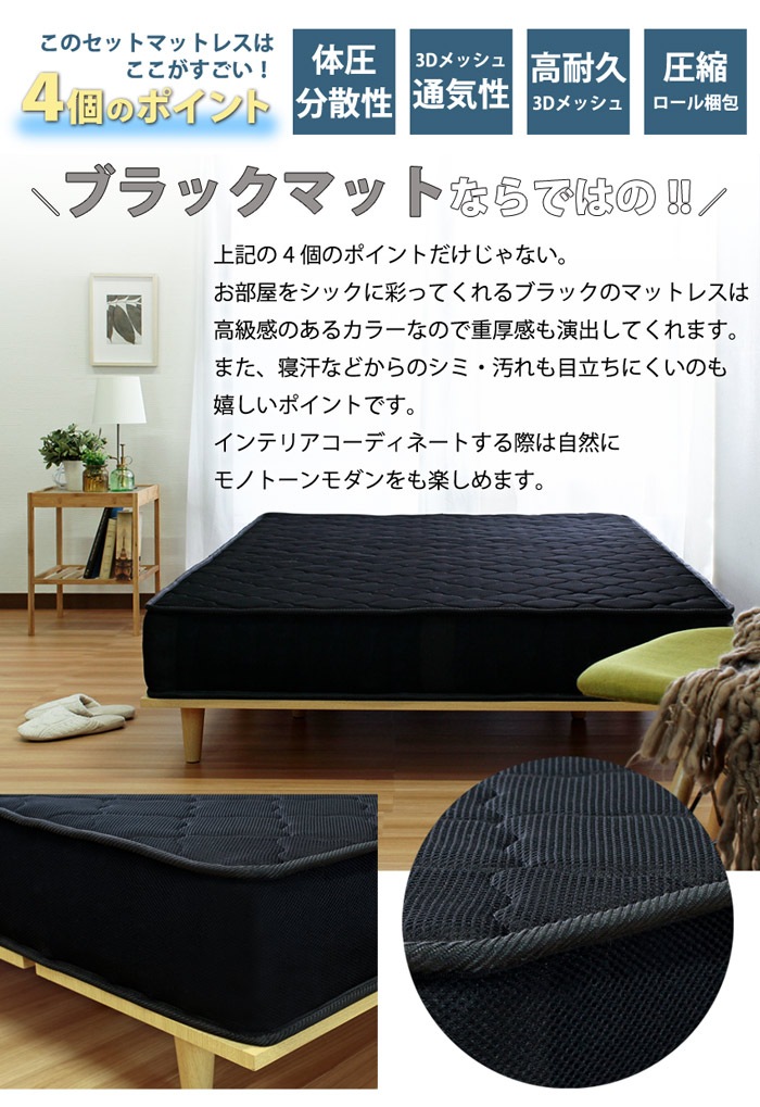 �٥å�/S������/Lonnie/USB ���դ��ե����٥å�/�ޥåȥ쥹���å�/���٤�ե졼�५�顼/�֥�å��ޥåȥ쥹�դ�/����̵��/��������Ω��/A0288L-ST