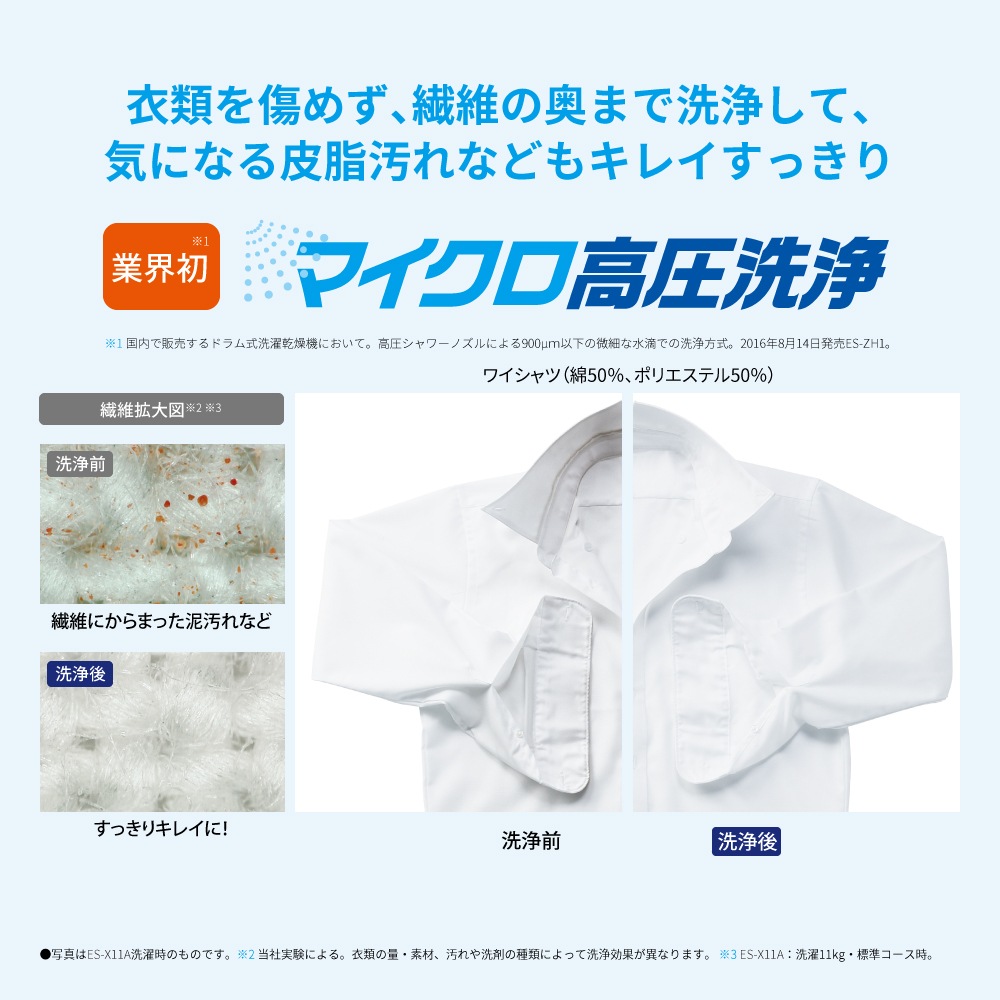 /ɥ༰/ǿ/SHARP/ץ饺ޥ饹/11kg/6kg/ESX11B-SL/TL/ꥹ륷С/å֥饦//A0155L-SH
