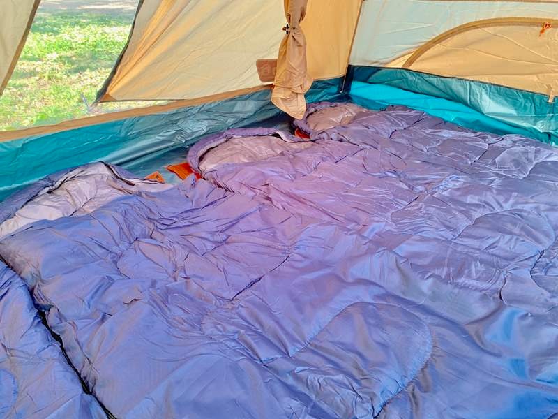 エアマット寝袋セット<4名様用>