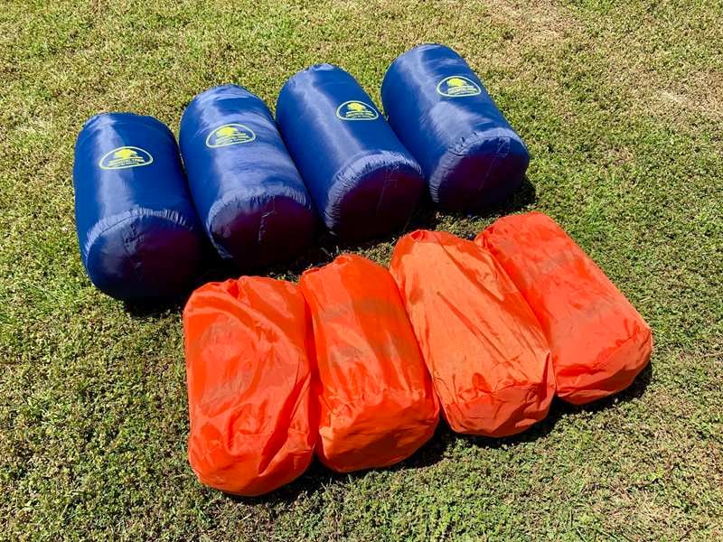 エアマット寝袋セット<4名様用>