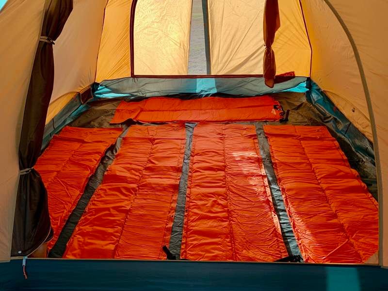 エアマット寝袋セット＜5名様用＞