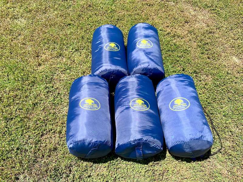 寝袋セット<5名様用>