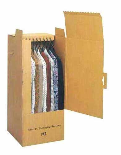 ダンボール製ハンガーボックス 485×505×1020mm (法人・個人事業主様用商品)