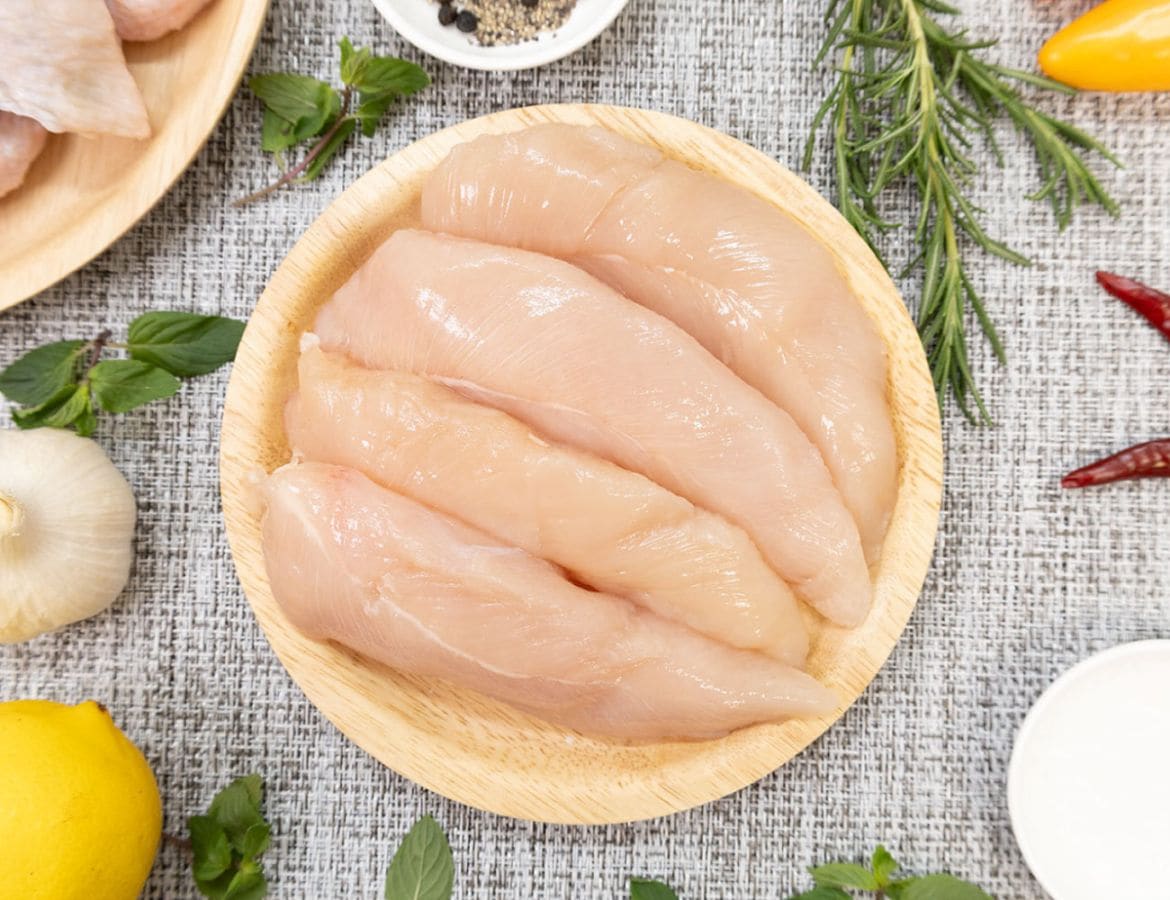 岩手県産十文字鶏ささみ（2㎏×2P）