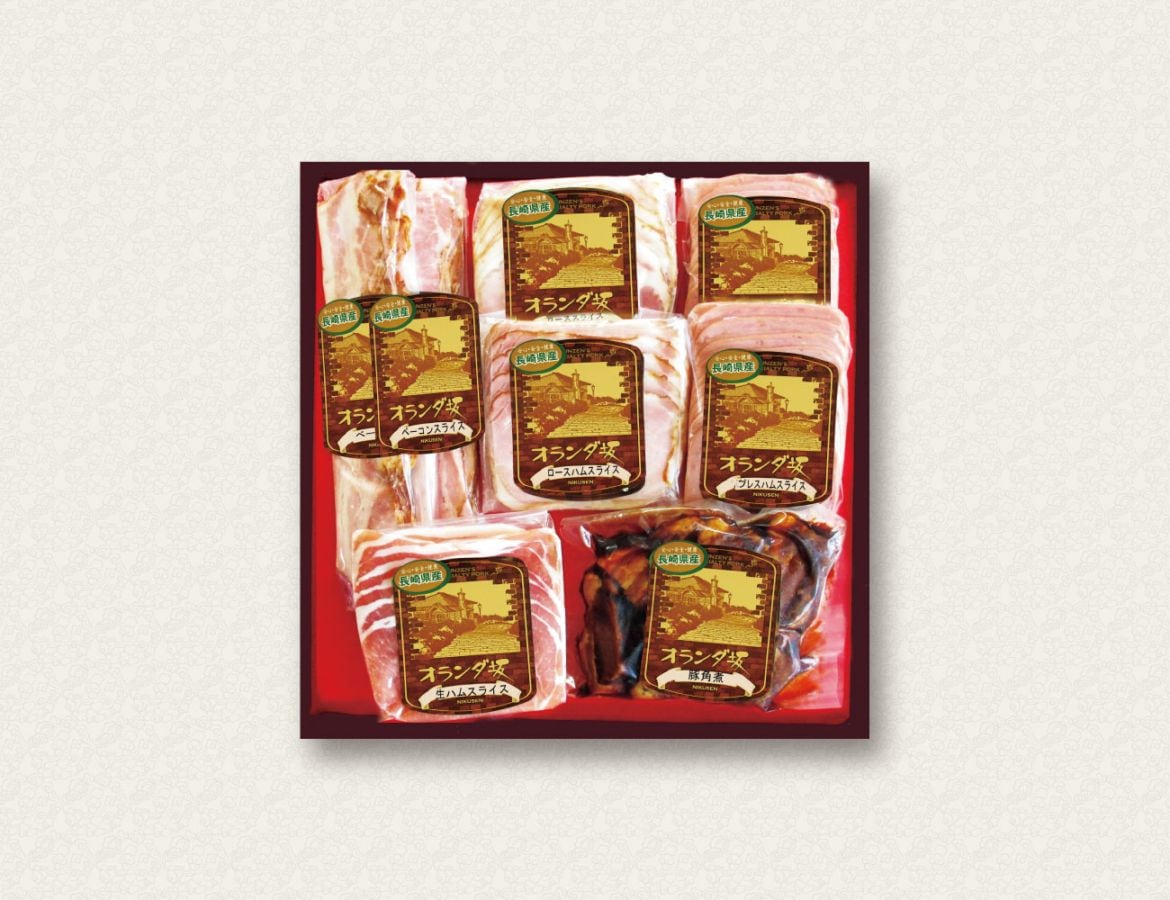 ハムスライス・豚角煮セット　通常