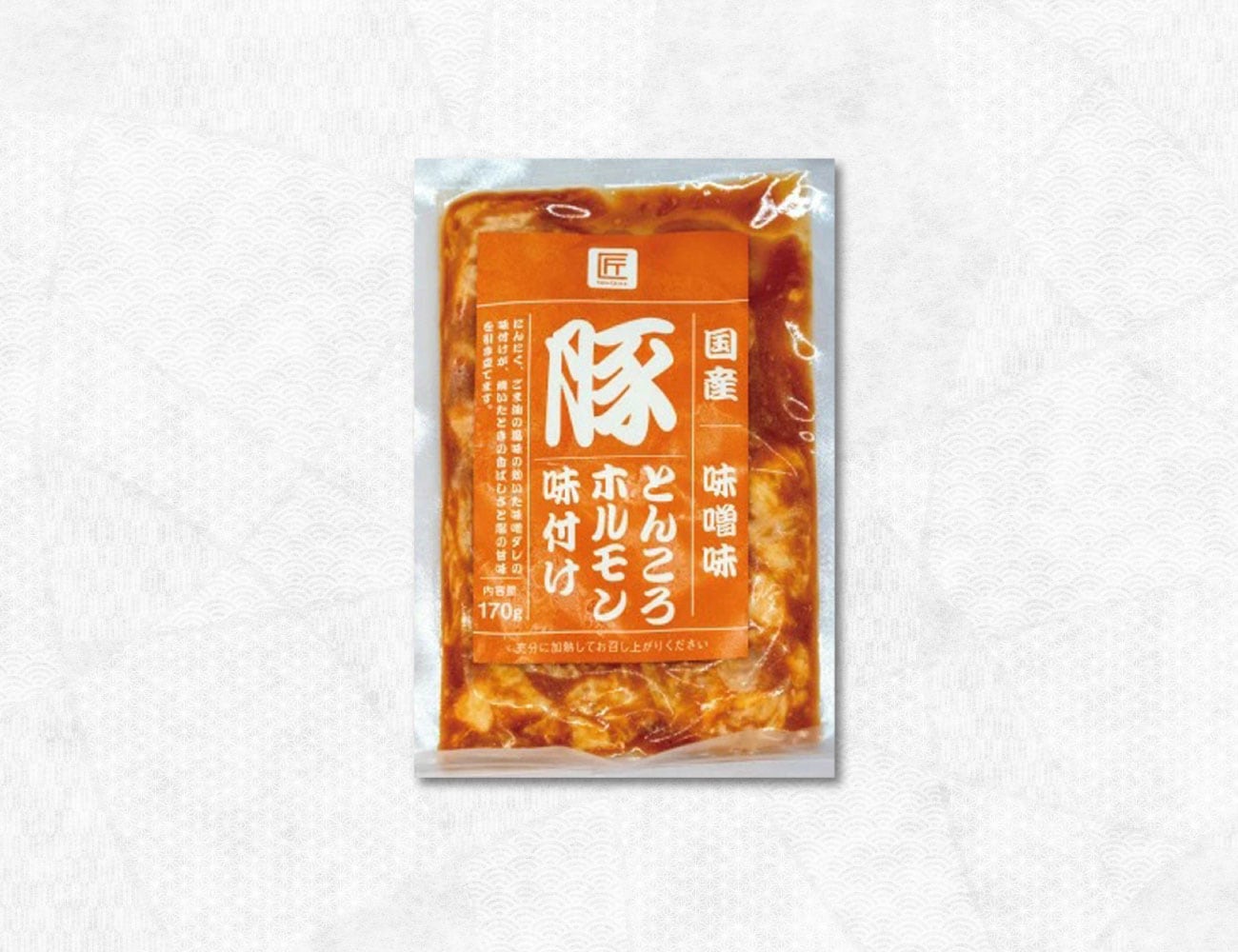 匠 国産豚とんころホルモン 味噌味（170g）
