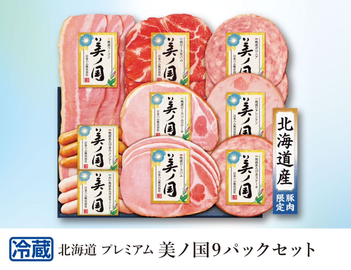 北海道プレミアム 美ノ国9パックセット 早割【ギフト】
