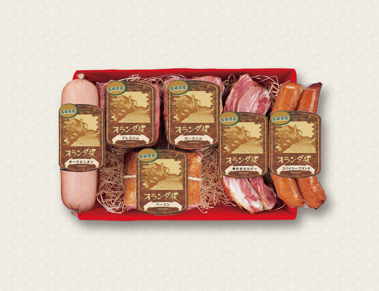 ロースハム・ベーコン6点セット 通常