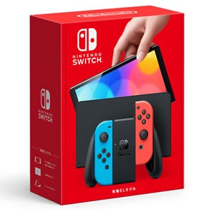Nintendo Switch (ͭ��EL��ǥ�) HEG-S-KABAA [�ͥ���֥롼���ͥ����å�]