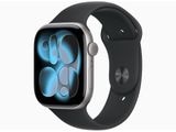 Apple Watch Series 11 GPS��ǥ� 46mm MEV04J/A [���ڡ������쥤���֥�å����ݡ��ĥХ�� S/M]