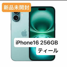 SIMフリー iPhone 16 256GB ティール iPhone 16 256GB SIMフリー [ティール] | Iphone |