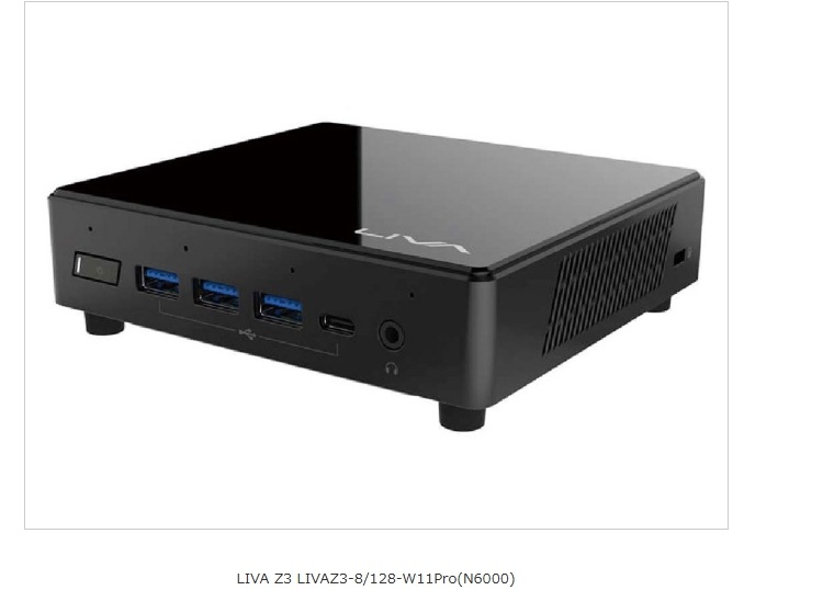 LIVA Z3 LIVAZ3-8/128-W11Pro(N6000)