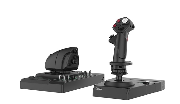 HORI HOTAS Flight Control System & Mount for PC HPC-045