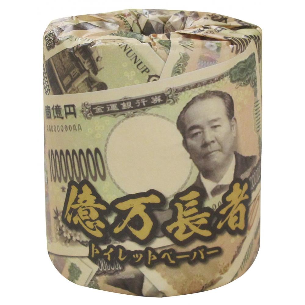 億万長者トイレットプリントロールダブル（30m） 参考上代100円