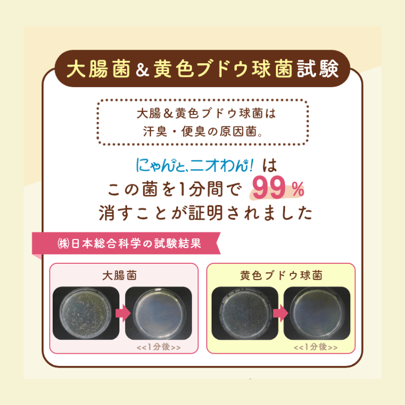 【にゃんと、ニオわん！】詰替用シート　お得6袋セット《送料無料》