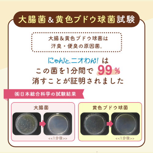 【にゃんと、ニオわん！】詰替用シート　お得6袋セット《送料無料》