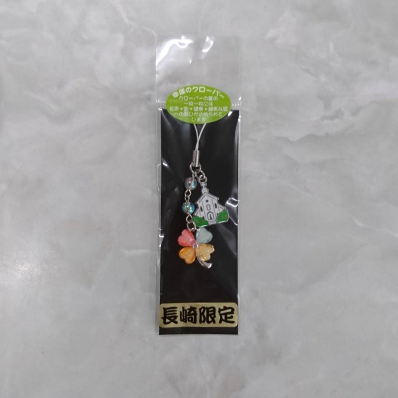 天主キャスト＆ラメクローバーストラップ | 長崎雑貨,キーホルダー