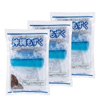 沖縄もずく （ 太もずく ） 800g×3袋 食品 海藻類 もずく酢 味噌汁 天ぷら