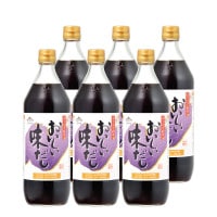 おいしい味だし 900ml×6本 調味料 だし 濃口醤油 だしつゆ つゆ 夏とくキャンペーン 送料無料