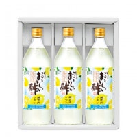 ギフトセット おいしい酢瀬戸内レモン 900ml×3本 酢 お酢 調味料 ギフト 季節限定 贈り物 お中元 飲む酢 飲むお酢 ビネガー