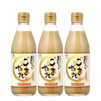 おいしいごまだれ 360g×3本 調味料 ごまだれ ごまドレッシング 金ごま 胡麻