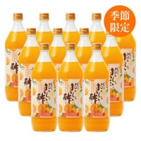 おいしい酢愛媛みかん 900ml×12本 酢 お酢 調味料 季節限定 飲む酢 飲むお酢 ビネガー ドリンク ジュース 健康 愛媛県産 みかん 蜜柑