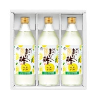 ギフトセット おいしい酢高知ゆず 900ml×3本 酢 お酢 調味料 ギフト 冬のギフトセット 季節限定 贈り物 お歳暮 飲む酢 飲むお酢 ビネガー