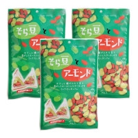 そら豆とアーモンド 50g×3袋 お菓子 菓子 個包装 そら豆 アーモンド