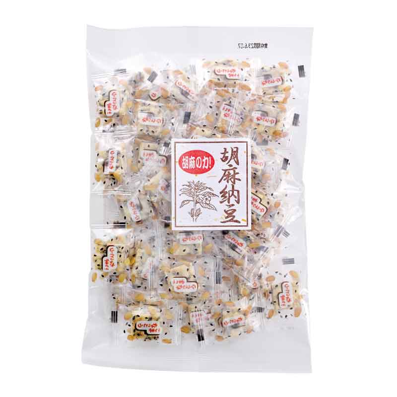 胡麻納豆 120g×1袋 お菓子 菓子 個包装 おこし 胡麻 納豆 お茶請け