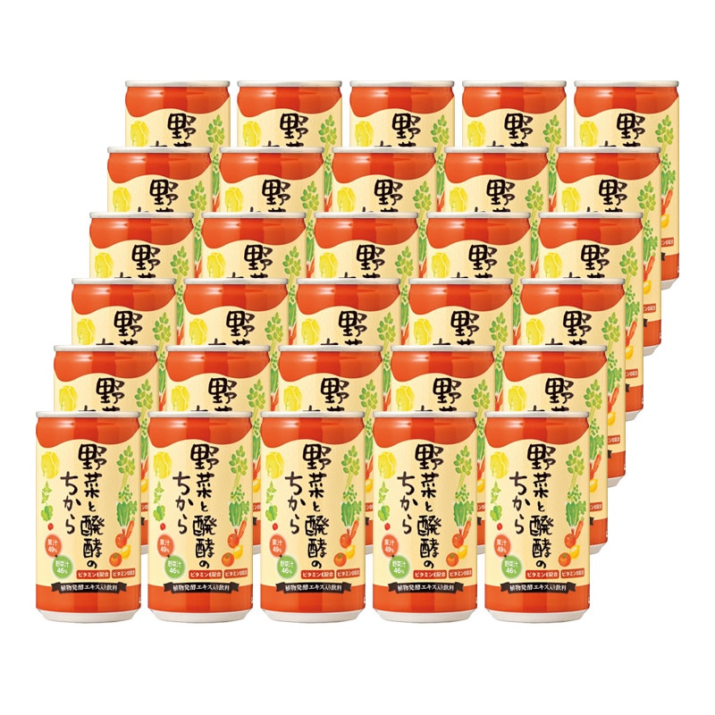 野菜と醗酵のちから 2ケース以上（1ケース190g×30本） ドリンク 飲料