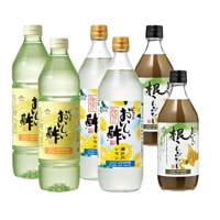お酢Eセット おいしい酢 955ml×2本 おいしい酢瀬戸内レモン 900ml×2本 おいしい根こんぶだし 500ml×2本 計6本 酢 お酢 調味料 夏とくキャンペーン 送料無料 期間限定 飲む酢 飲むお酢