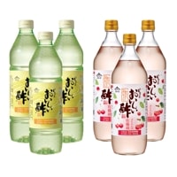 お酢Vセット おいしい酢 955ml×3本 おいしい酢さくらんぼ佐藤錦 900ml×3本 計6本 酢 お酢 調味料  季節限定 飲む酢 飲むお酢 送料無料