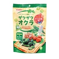 ザクザクオクラ 43g×1袋 オクラ  個包装 国産  かつお うめ スナック 菓子