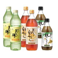 だしDセット おいしい酢 955ml×2本 おいしい白だし 900ml×2本 おいしい根こんぶだし 500ml×2本 計6本 酢 お酢 調味料 だし 夏とくキャンペーン 送料無料 期間限定