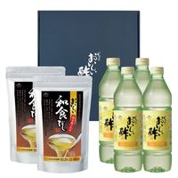 だしHセット おいしい酢 955ml×4本 おいしい和食だし 192g（8g×24包）×2袋 酢 お酢 調味料 だし ギフト ギフト箱6点セット 贈り物 お歳暮
