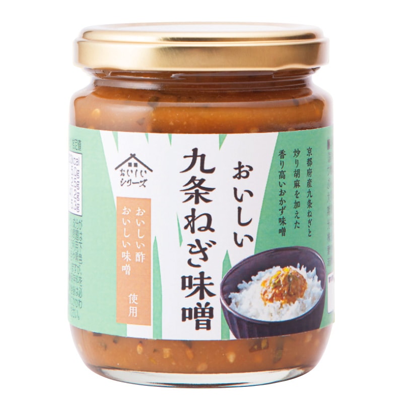 おいしい九条ねぎ味噌 185g×1個 調味料 味噌 九条ねぎ味噌 ねぎ味噌 食べる味噌 ごはんのお供 在庫一掃セール 約40%OFF