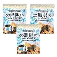無限やみつきのり天 60g×3袋 菓子 海苔天 国産海苔使用