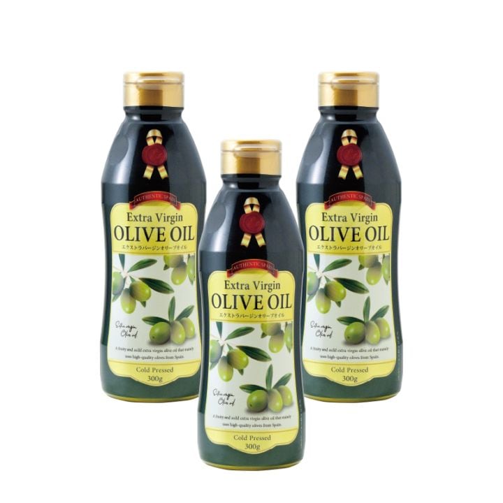 エクストラバージンオリーブオイル 300g×3本 調味料 食用油 オリーブオイル オリーブ油  スペイン産
