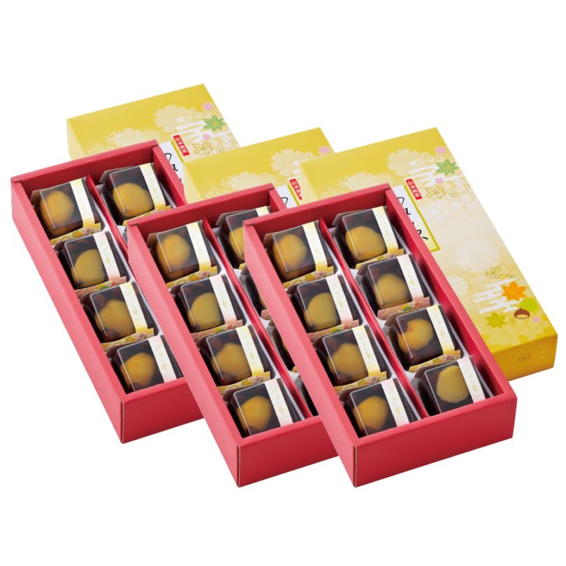 のれん栗 3箱 （1箱 60g×8個） お菓子 菓子 和菓子 栗 福を届けるセール 約10%OFF